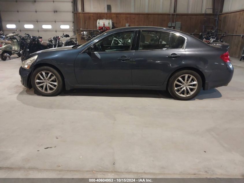 2008 Infiniti G35X VIN: JNKBV61F08M255007 Lot: 40604953