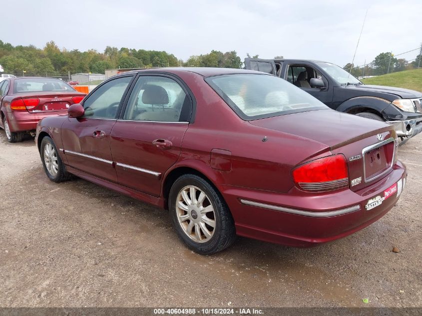 2002 Hyundai Sonata Gls/Lx VIN: KMHWF35H22A525112 Lot: 40604988