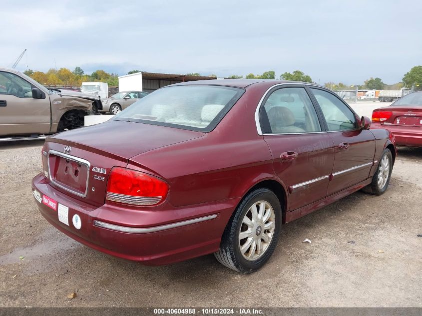 2002 Hyundai Sonata Gls/Lx VIN: KMHWF35H22A525112 Lot: 40604988