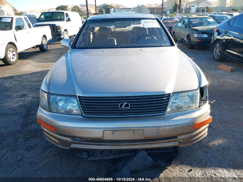 1995 Lexus Ls 400 VIN: JT8UF22E6S0011459 Lot: 40604989