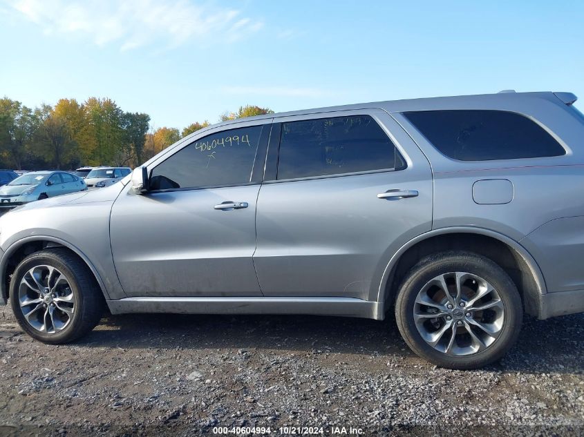 2019 Dodge Durango Gt VIN: 1C4RDJDG8KC780257 Lot: 40604994