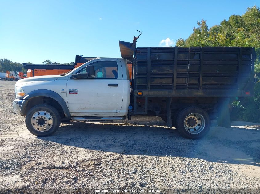 2012 Ram 5500 Chassis St/Slt VIN: 3C7WDNAL0CG100364 Lot: 40605016