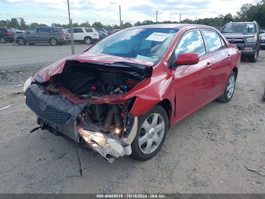 2009 Toyota Corolla Xle VIN: 1NXBU40E99Z074941 Lot: 40605019