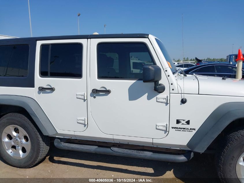 2009 Jeep Wrangler Unlimited X VIN: 1J4GA391X9L737544 Lot: 40605036