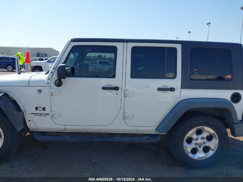 2009 Jeep Wrangler Unlimited X VIN: 1J4GA391X9L737544 Lot: 40605036