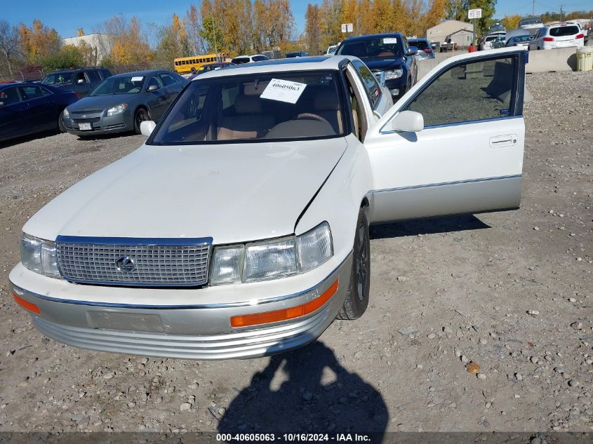 1990 Lexus Ls 400 VIN: JT8UF11E3L0012940 Lot: 40605063