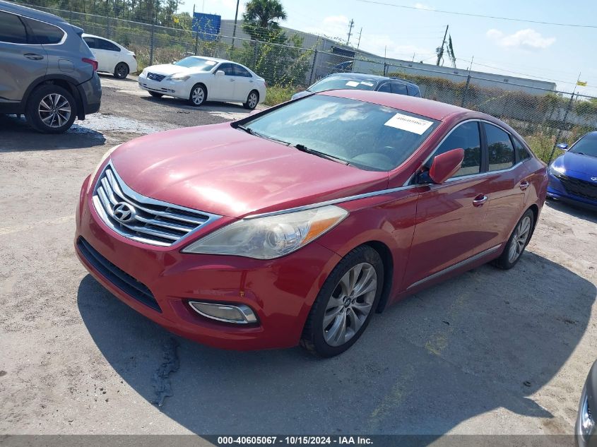 2013 Hyundai Azera VIN: KMHFG4JG6DA218996 Lot: 40605067