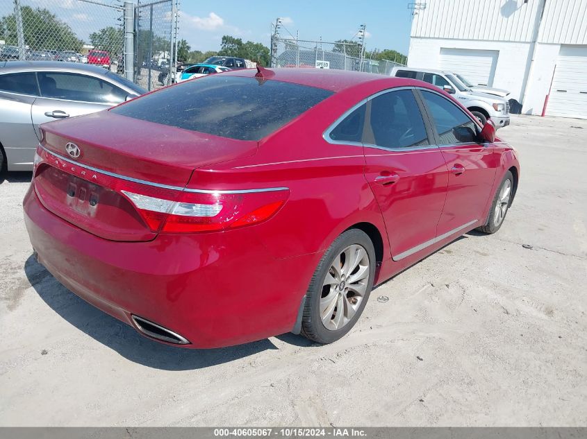 2013 Hyundai Azera VIN: KMHFG4JG6DA218996 Lot: 40605067