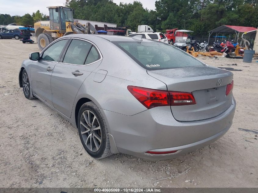 VIN 2T3RWRFV3MW112726 2017 ACURA TLX no.3