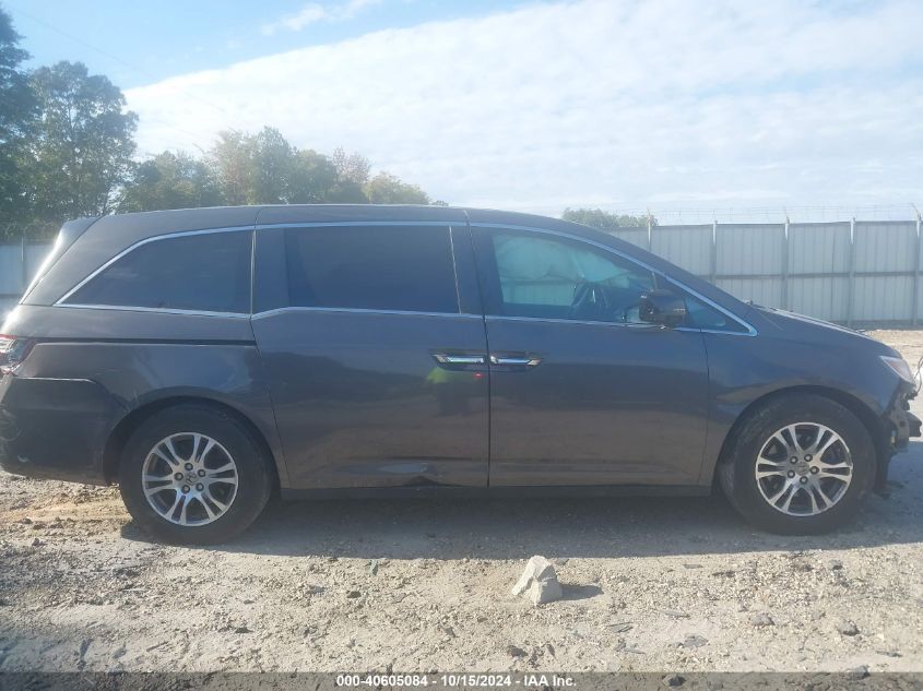 2013 Honda Odyssey Ex-L VIN: 5FNRL5H67DB057923 Lot: 40605084