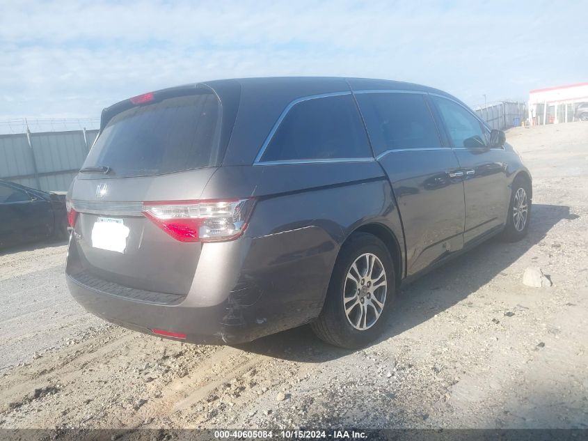 2013 Honda Odyssey Ex-L VIN: 5FNRL5H67DB057923 Lot: 40605084