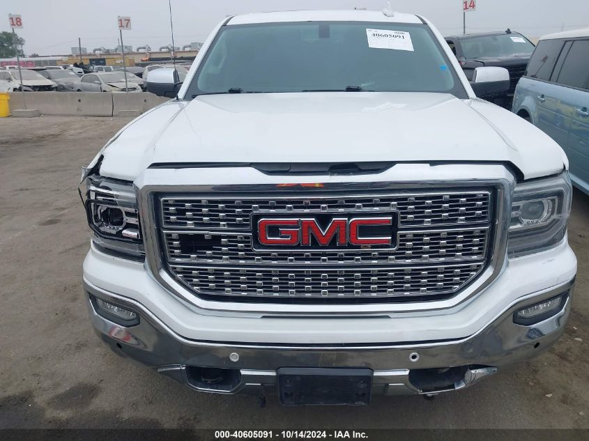 2018 GMC Sierra 1500 Denali VIN: 3GTU2PEJ7JG277814 Lot: 40605091
