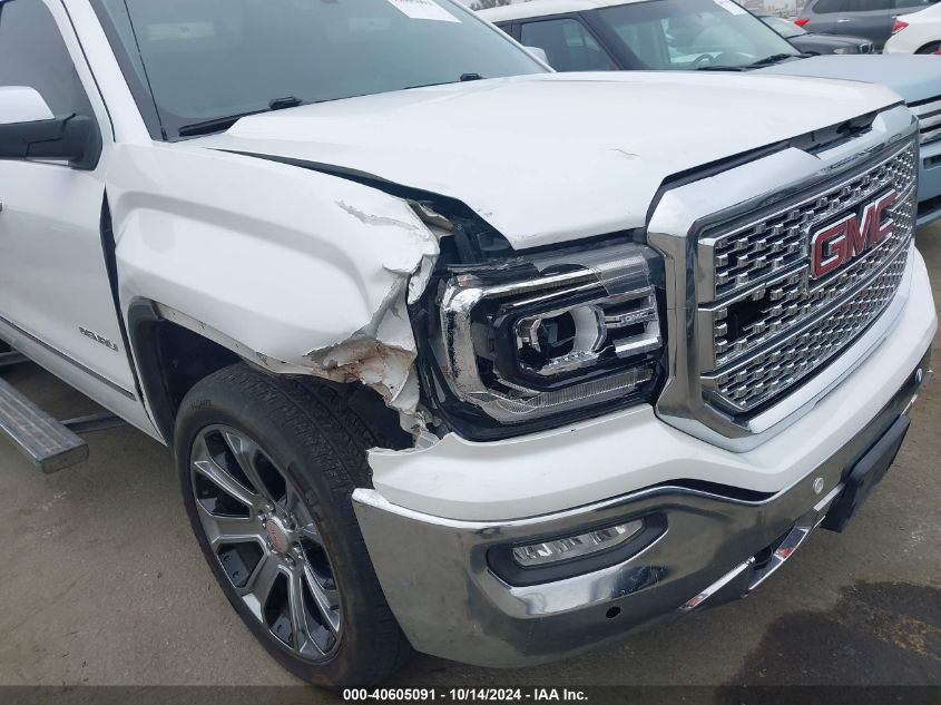 2018 GMC Sierra 1500 Denali VIN: 3GTU2PEJ7JG277814 Lot: 40605091