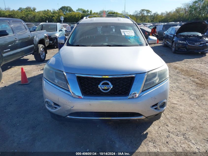 2015 Nissan Pathfinder Sl VIN: 5N1AR2MN5FC701339 Lot: 40605134