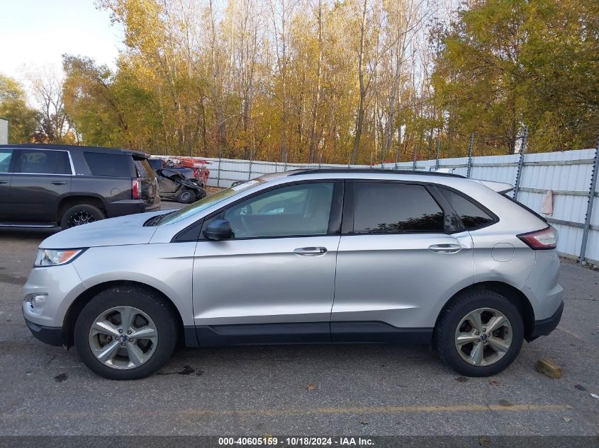 2016 Ford Edge Se VIN: 2FMPK4G95GBB43096 Lot: 40605159