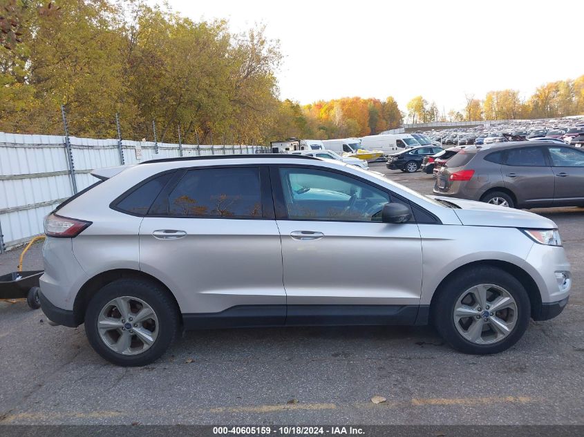 2016 Ford Edge Se VIN: 2FMPK4G95GBB43096 Lot: 40605159