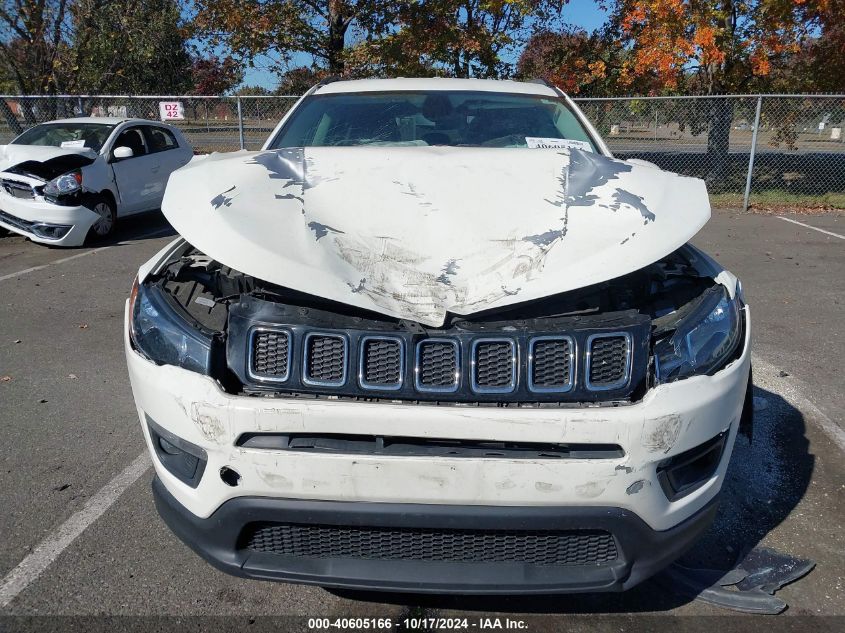 2019 Jeep Compass Latitude Fwd VIN: 3C4NJCBB8KT655094 Lot: 40605166