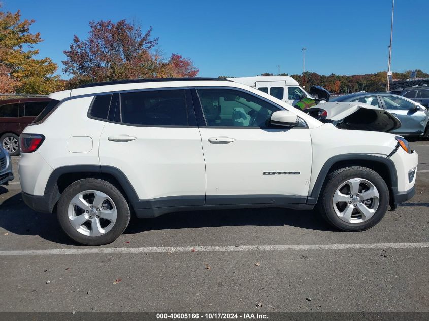 2019 Jeep Compass Latitude Fwd VIN: 3C4NJCBB8KT655094 Lot: 40605166