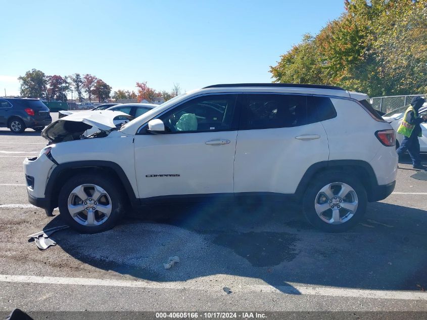 2019 Jeep Compass Latitude Fwd VIN: 3C4NJCBB8KT655094 Lot: 40605166