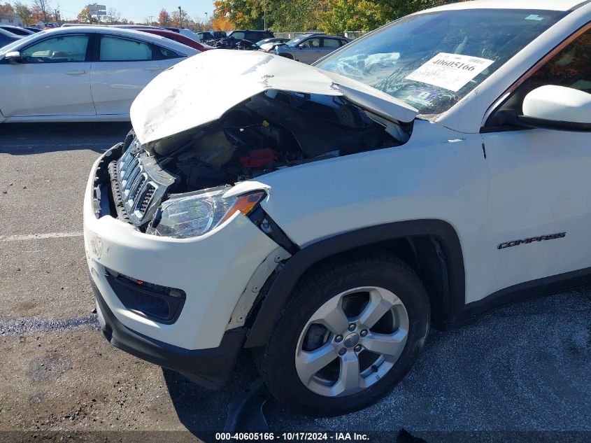 2019 Jeep Compass Latitude Fwd VIN: 3C4NJCBB8KT655094 Lot: 40605166