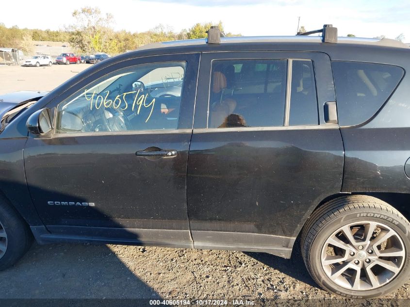 2014 Jeep Compass Limited VIN: 1C4NJDCBXED582504 Lot: 40605194