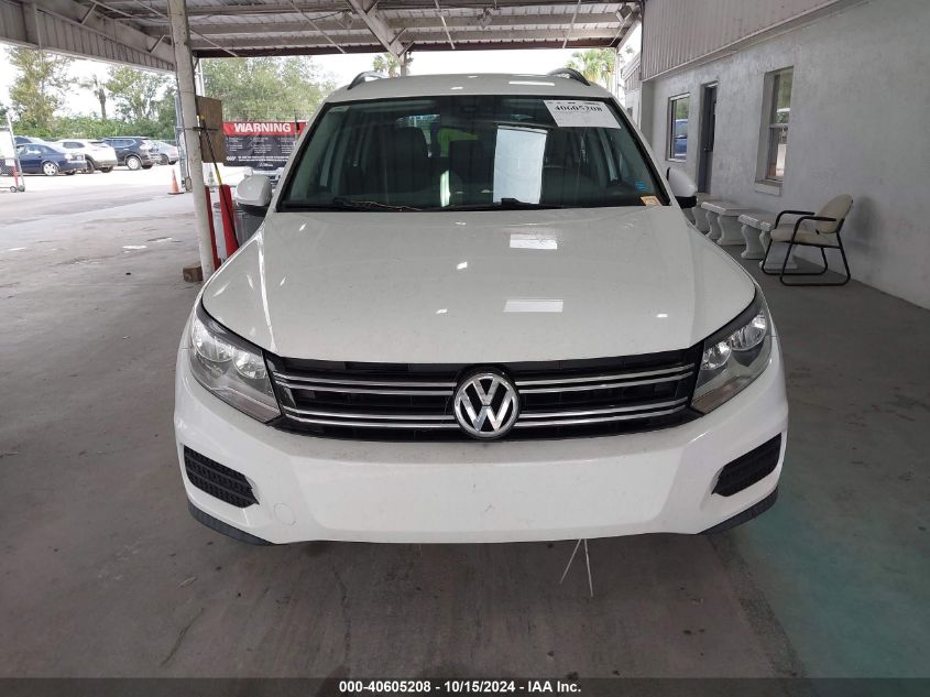 2017 Volkswagen Tiguan 2.0T S VIN: WVGAV7AX3HK000029 Lot: 40605208