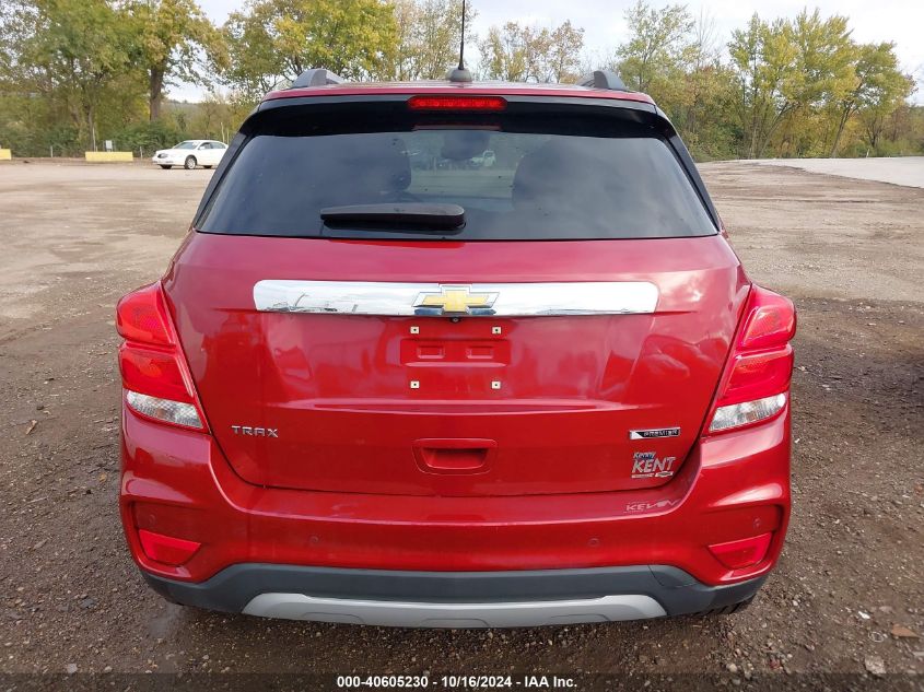 2018 Chevrolet Trax Premier VIN: 3GNCJMSB3JL278225 Lot: 40605230