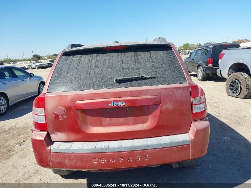 2007 Jeep Compass Sport VIN: 1J8FT47W57D124473 Lot: 40605241