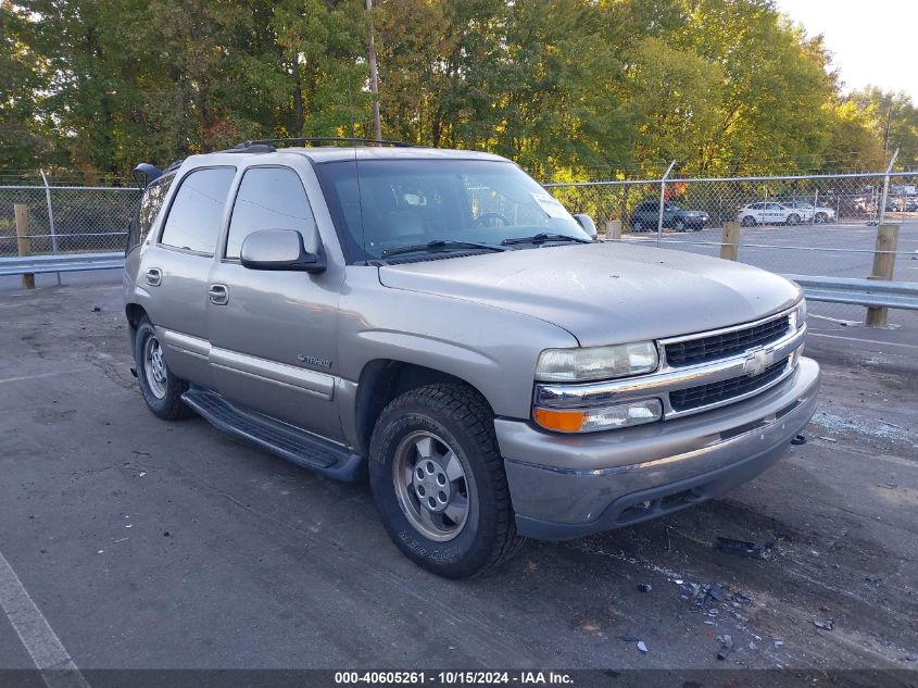 2001 Chevrolet Tahoe Lt VIN: 1GNEK13T51J231815 Lot: 40605261