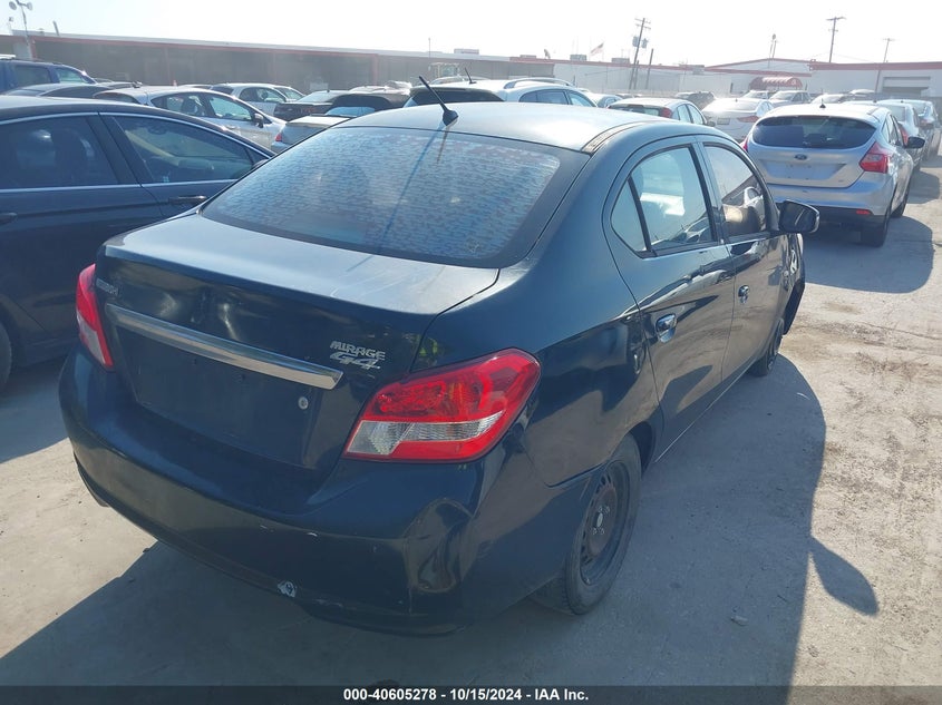 VIN ML32F3FJ7HHF18960 2017 MITSUBISHI MIRAGE G4 ES