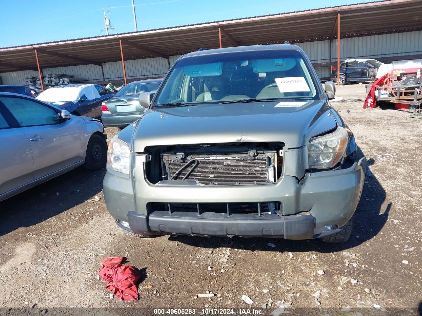 2007 Honda Pilot Ex-L VIN: 2HKYF18617H514274 Lot: 40605283