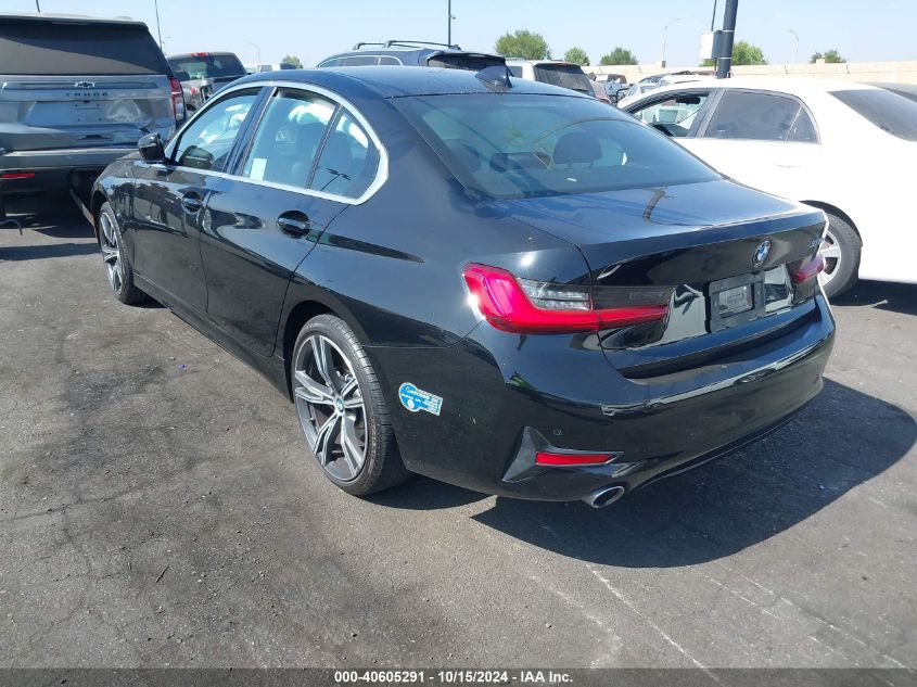 2021 BMW 3 Series 330E VIN: 3MW5P7J07M8B64606 Lot: 40605291