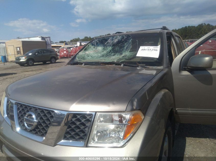 2005 Nissan Pathfinder Se VIN: 5N1AR18U85C784503 Lot: 40605296