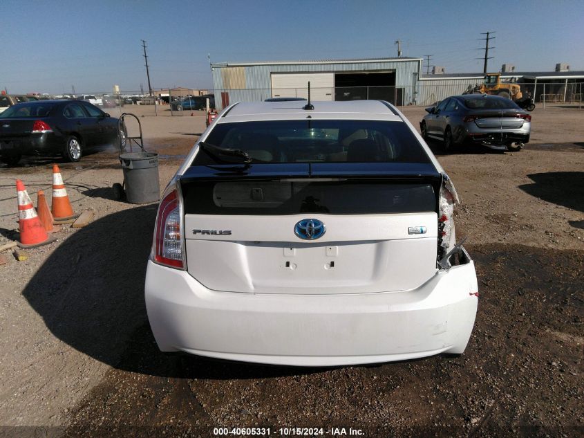 2014 Toyota Prius VIN: JTDKN3DUXE0364197 Lot: 40605331