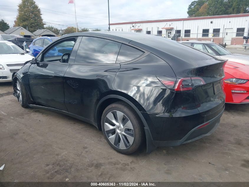 2023 Tesla Model Y Awd/Long Range Dual Motor All-Wheel Drive VIN: 7SAYGDEE2PA110540 Lot: 40605363