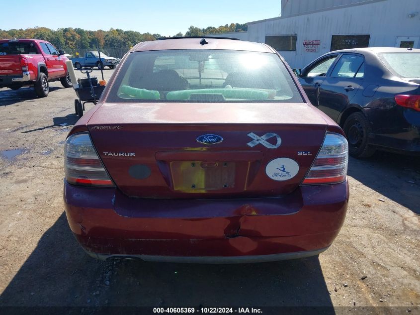 2008 Ford Taurus Sel VIN: 1FAHP24W28G163198 Lot: 40605369