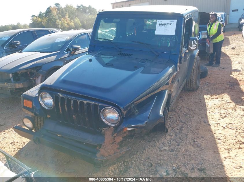 2003 Jeep Wrangler X VIN: 1J4FA39S93P319089 Lot: 40605384