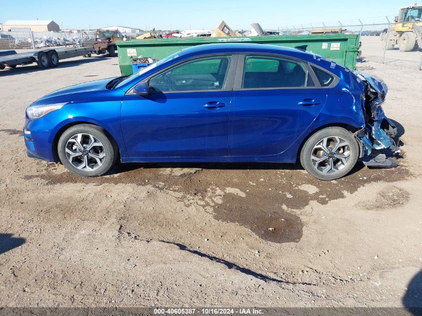 2019 Kia Forte Lxs VIN: 3KPF24AD9KE035174 Lot: 40605387