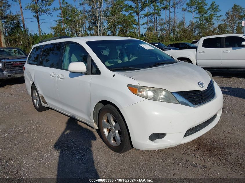 2011 Toyota Sienna Le V6 VIN: 5TDKK3DC2BS076778 Lot: 40605396