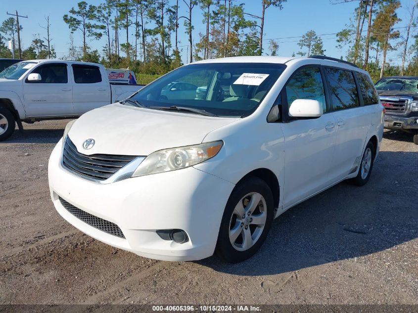 2011 Toyota Sienna Le V6 VIN: 5TDKK3DC2BS076778 Lot: 40605396