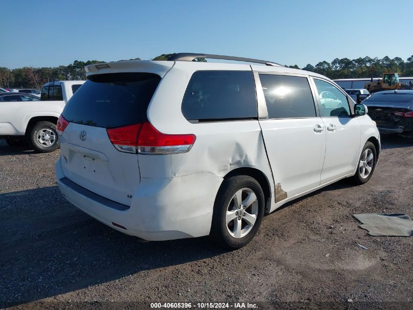 2011 Toyota Sienna Le V6 VIN: 5TDKK3DC2BS076778 Lot: 40605396