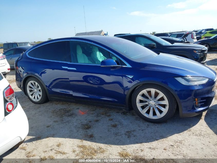 2016 Tesla Model X 60D/70D/75D/90D VIN: 5YJXCAE23GF008112 Lot: 40605404