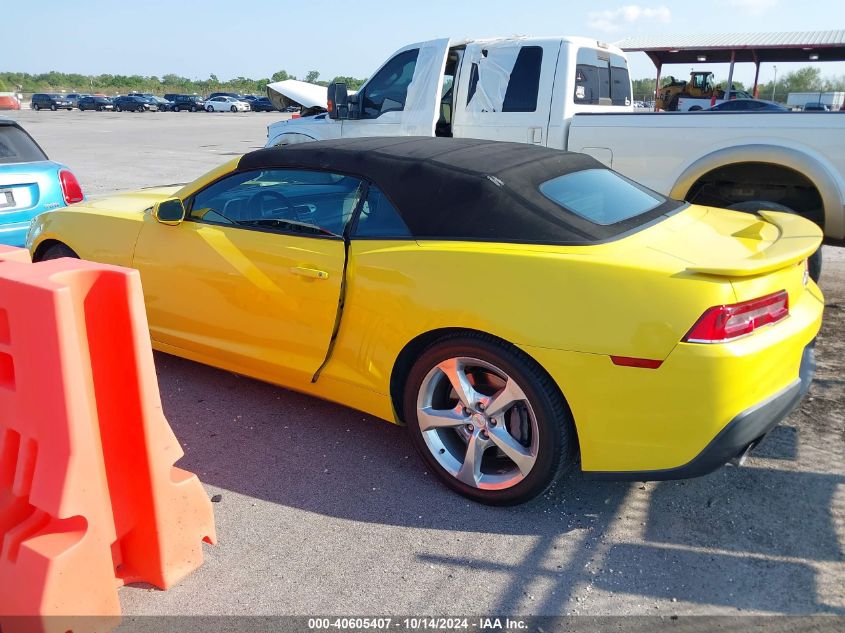 2015 Chevrolet Camaro 2Ss VIN: 2G1FK3DJ6F9167124 Lot: 40605407