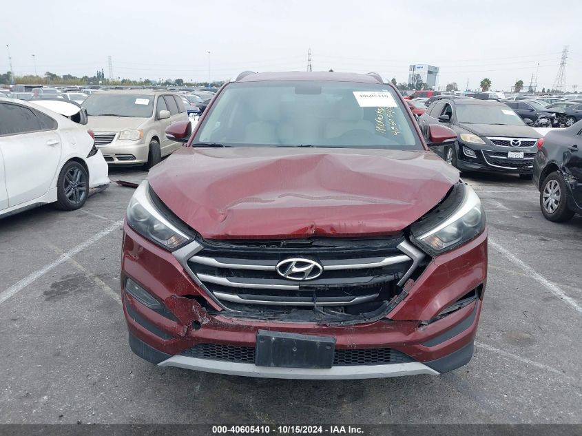 2017 Hyundai Tucson Eco VIN: KM8J3CA25HU291060 Lot: 40605410