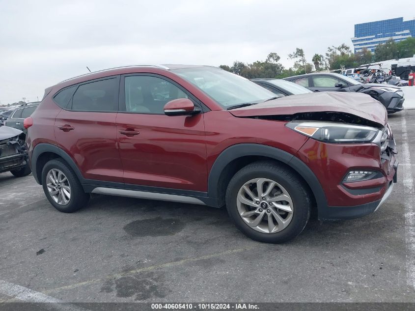 2017 Hyundai Tucson Eco VIN: KM8J3CA25HU291060 Lot: 40605410