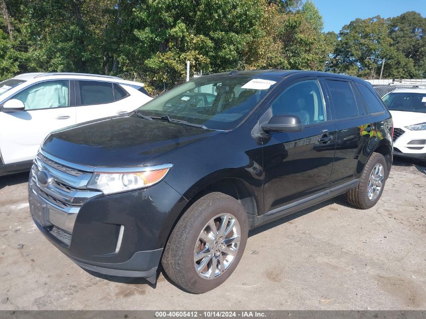 2013 Ford Edge Sel VIN: 2FMDK3JC5DBB97608 Lot: 40605412