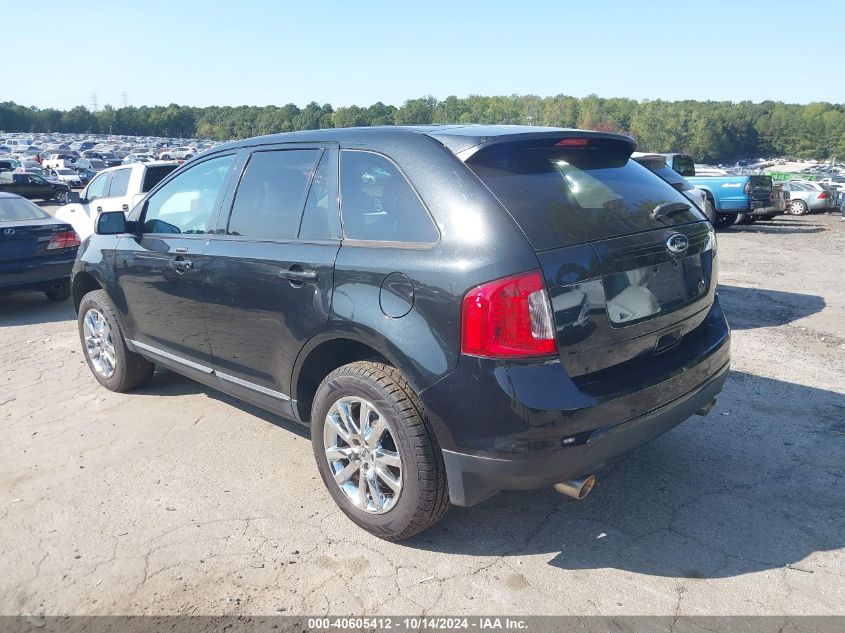 2013 Ford Edge Sel VIN: 2FMDK3JC5DBB97608 Lot: 40605412