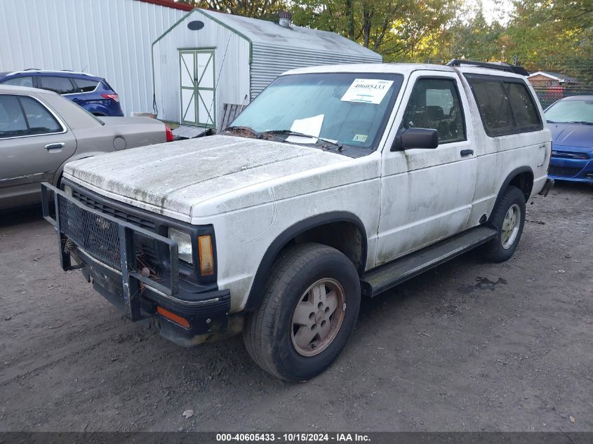 1991 Chevrolet Blazer S10 VIN: 1GNCT18Z8M8113318 Lot: 40605433