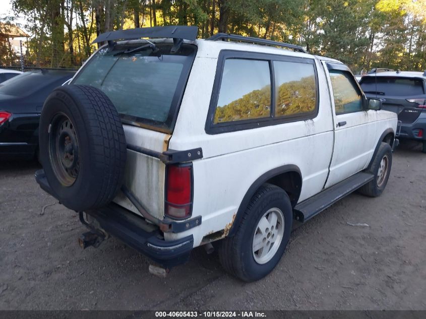 1991 Chevrolet Blazer S10 VIN: 1GNCT18Z8M8113318 Lot: 40605433