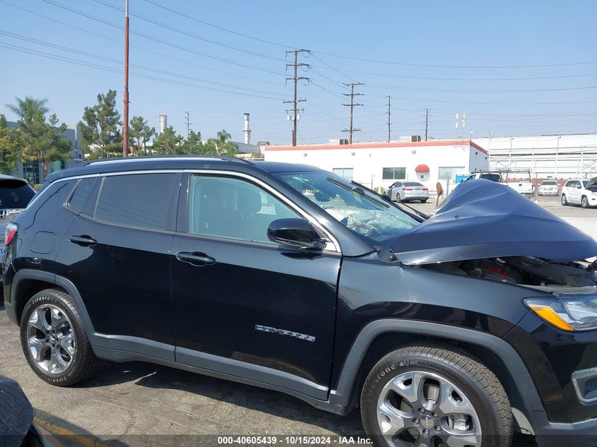 VIN 3C4NJCCBXLT224594 2020 JEEP COMPASS LIMITED FWD